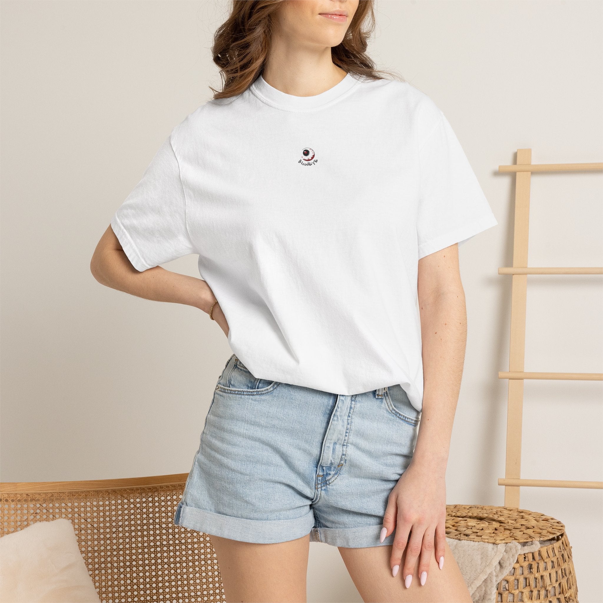 Unisex T-shirt - PAIN -white