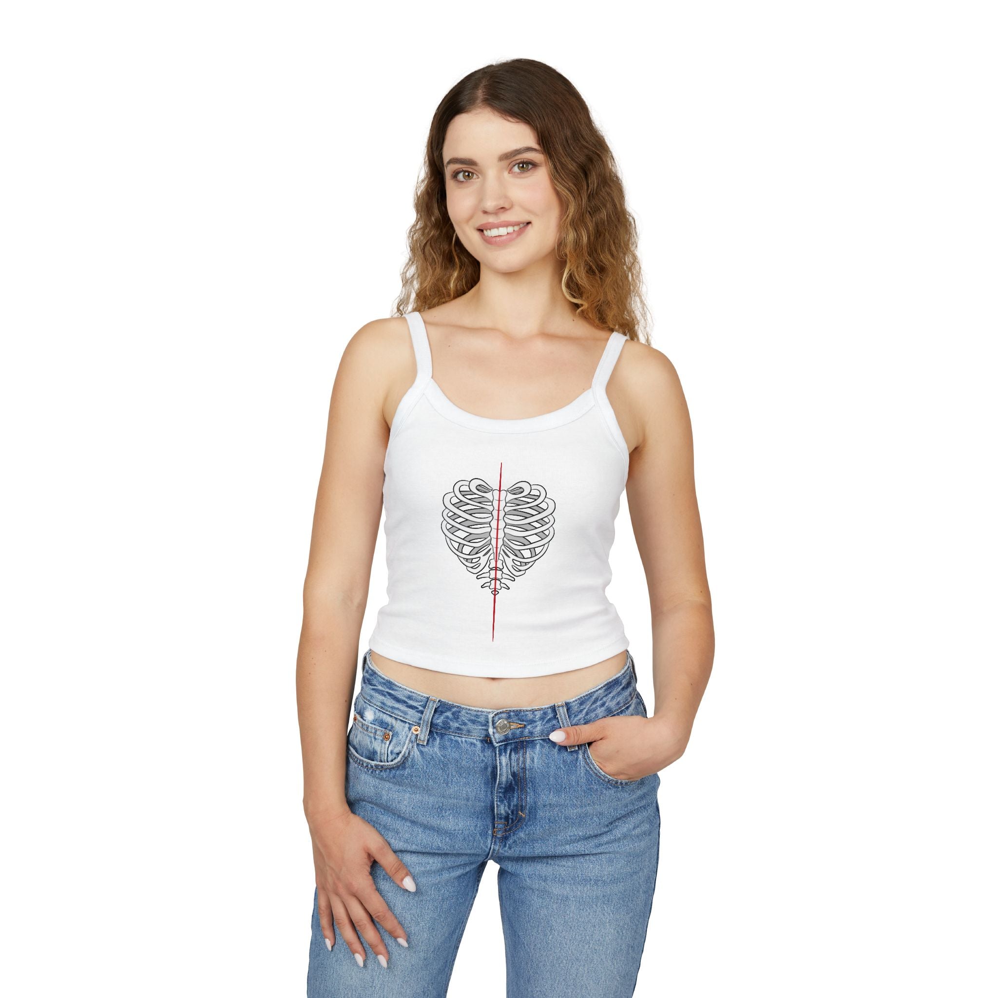 Women's Tank Top - OUT OF LOVE - white