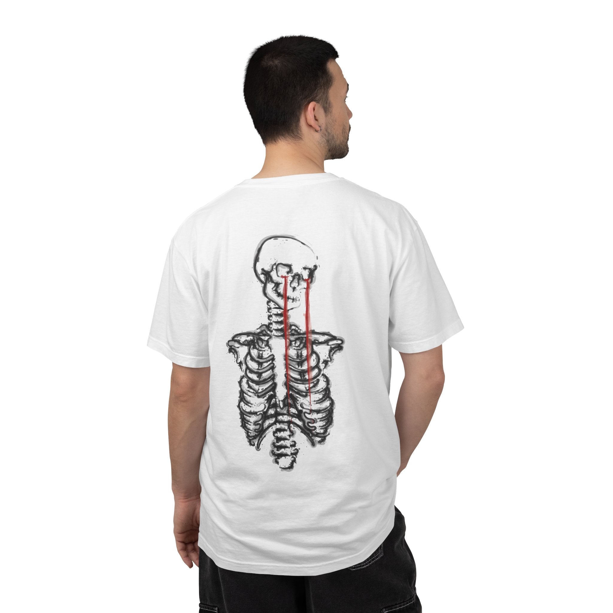 Unisex T-shirt - PAIN -white