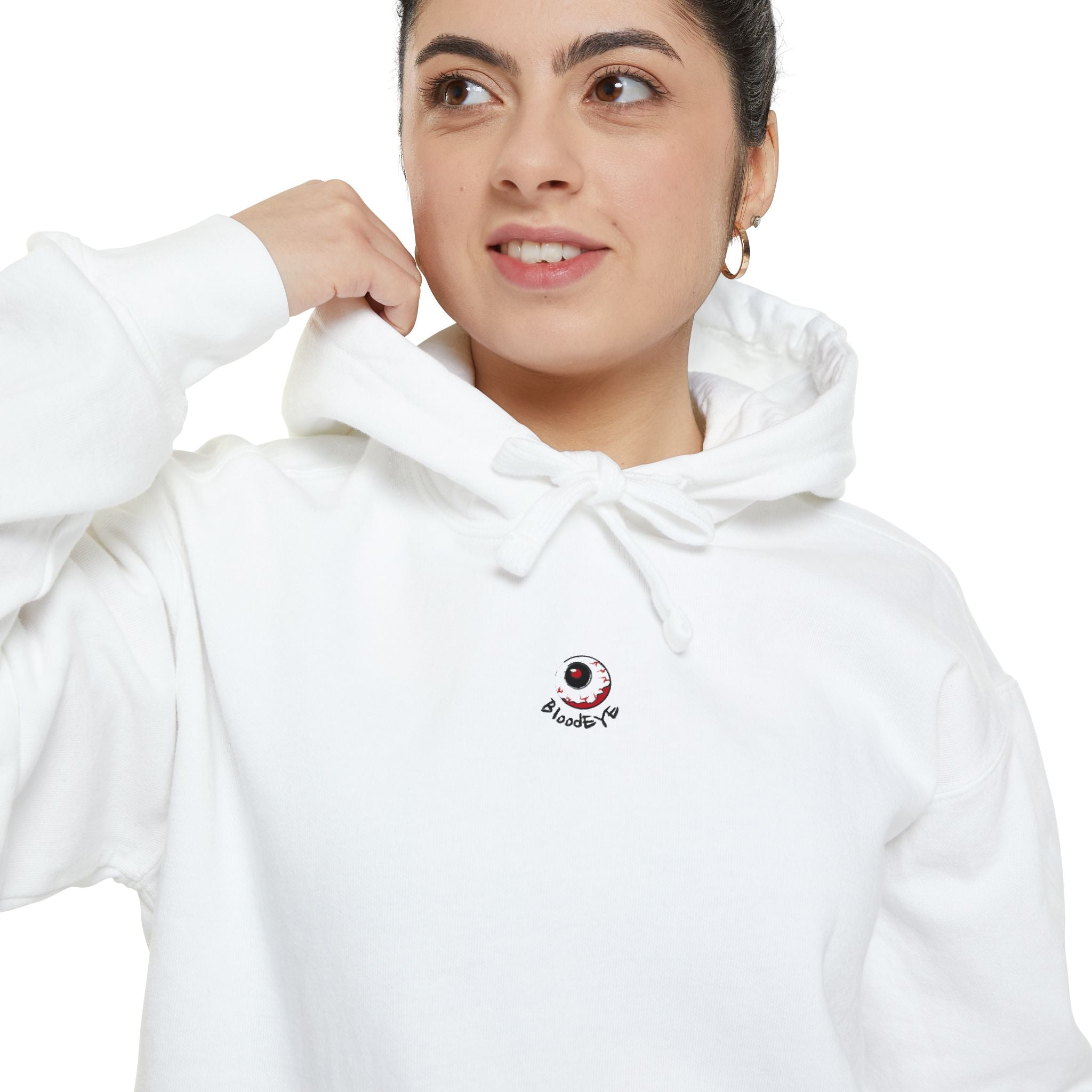Unisex Hoodie - PAIN - white