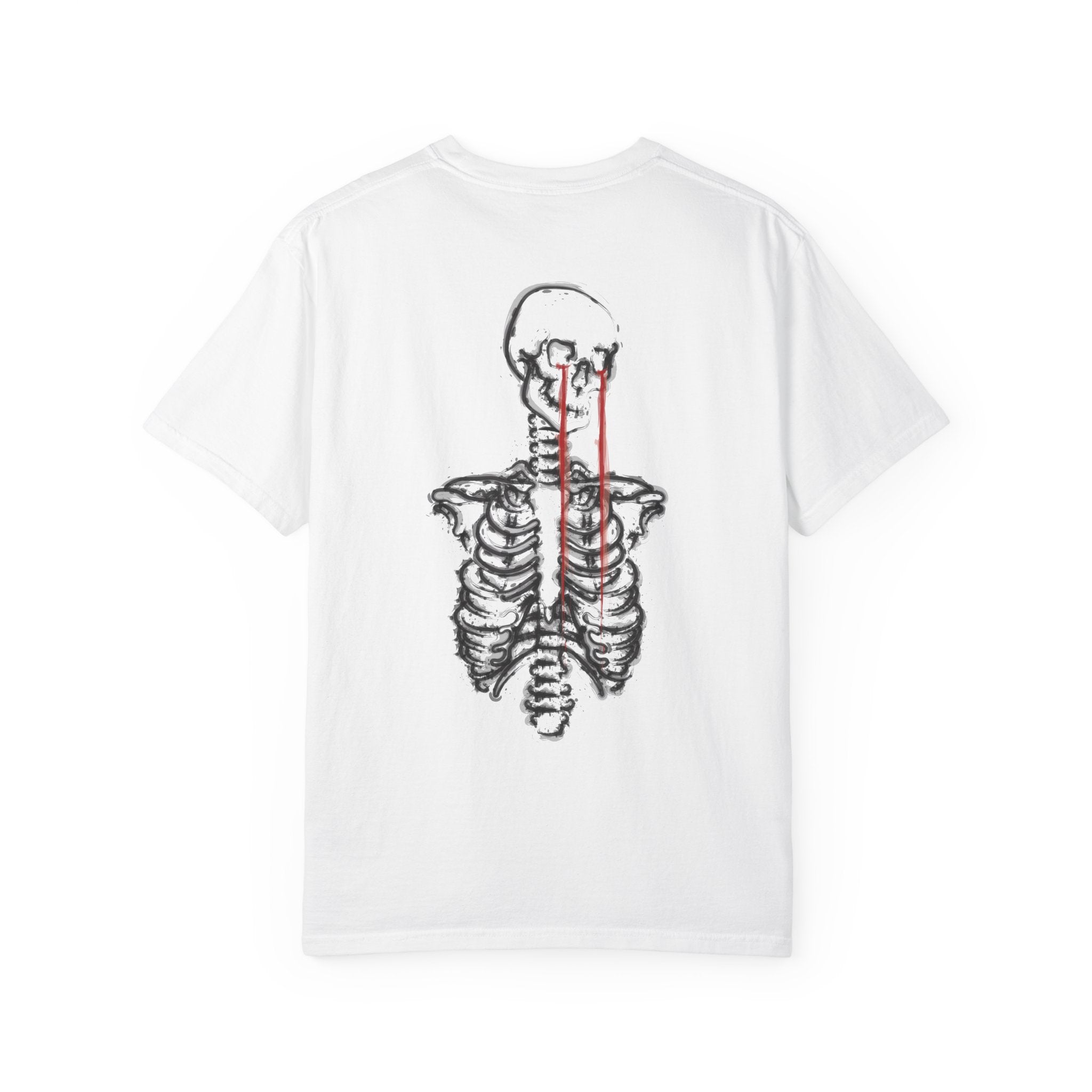 Unisex T-shirt - PAIN -white
