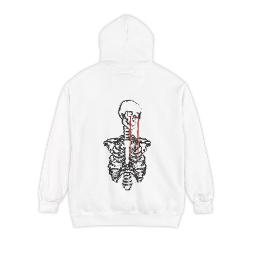 Unisex Hoodie - PAIN - white