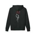 Unisex Hoodie - ROSE - black