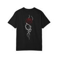 Unisex T-shirt - ROSE - black