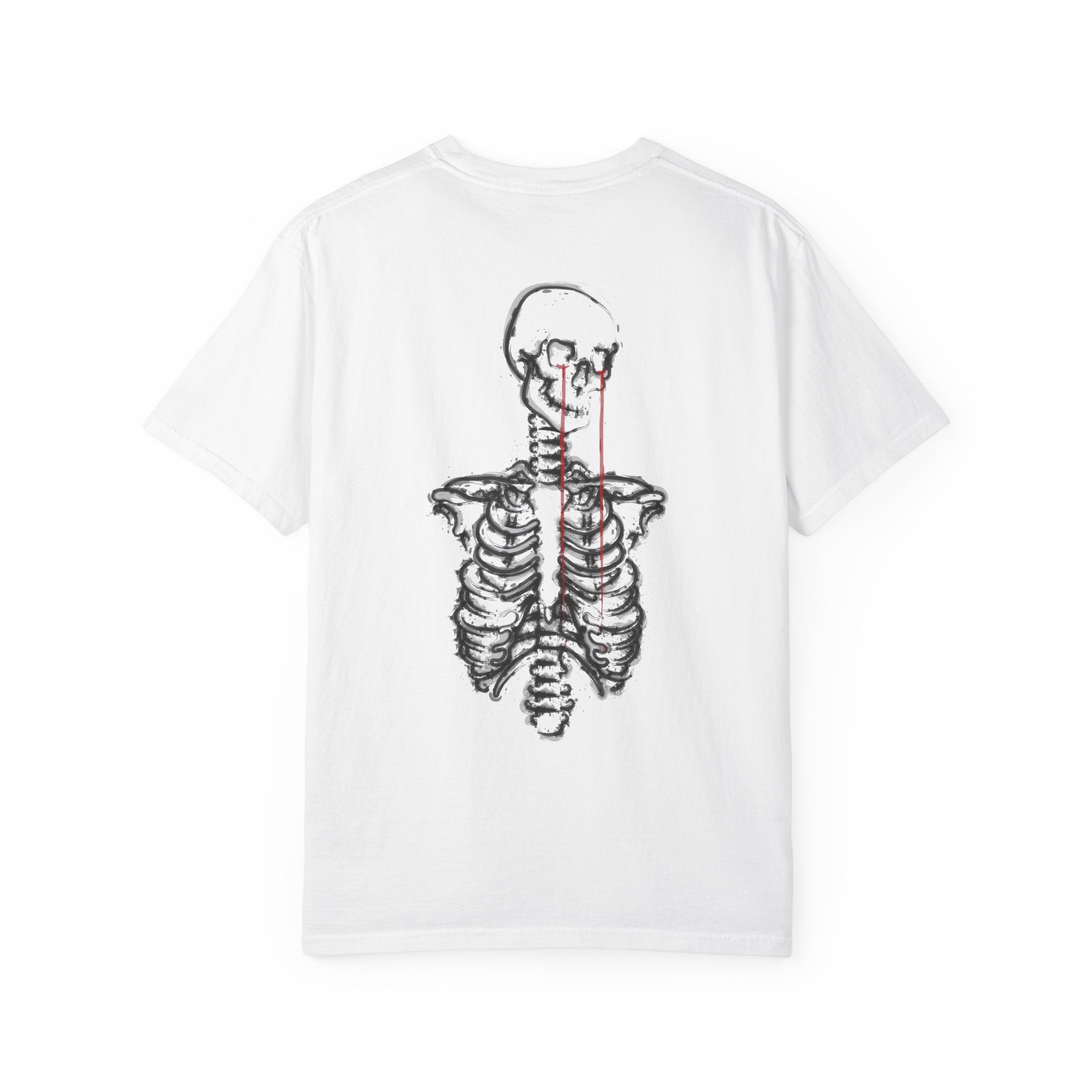 Unisex T-shirt - PAIN -white